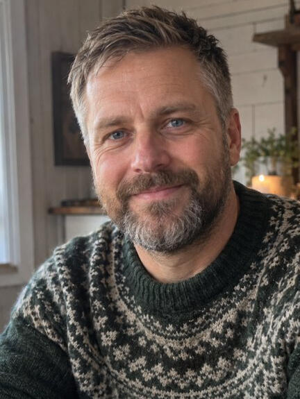 Henrik Mats Solberg Berg, skribent og redaktør i Folkeblikk